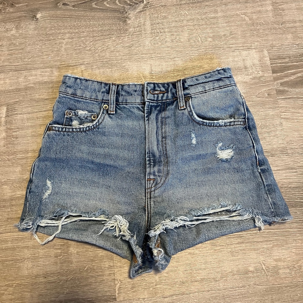 Womens Zara Jean Shorts